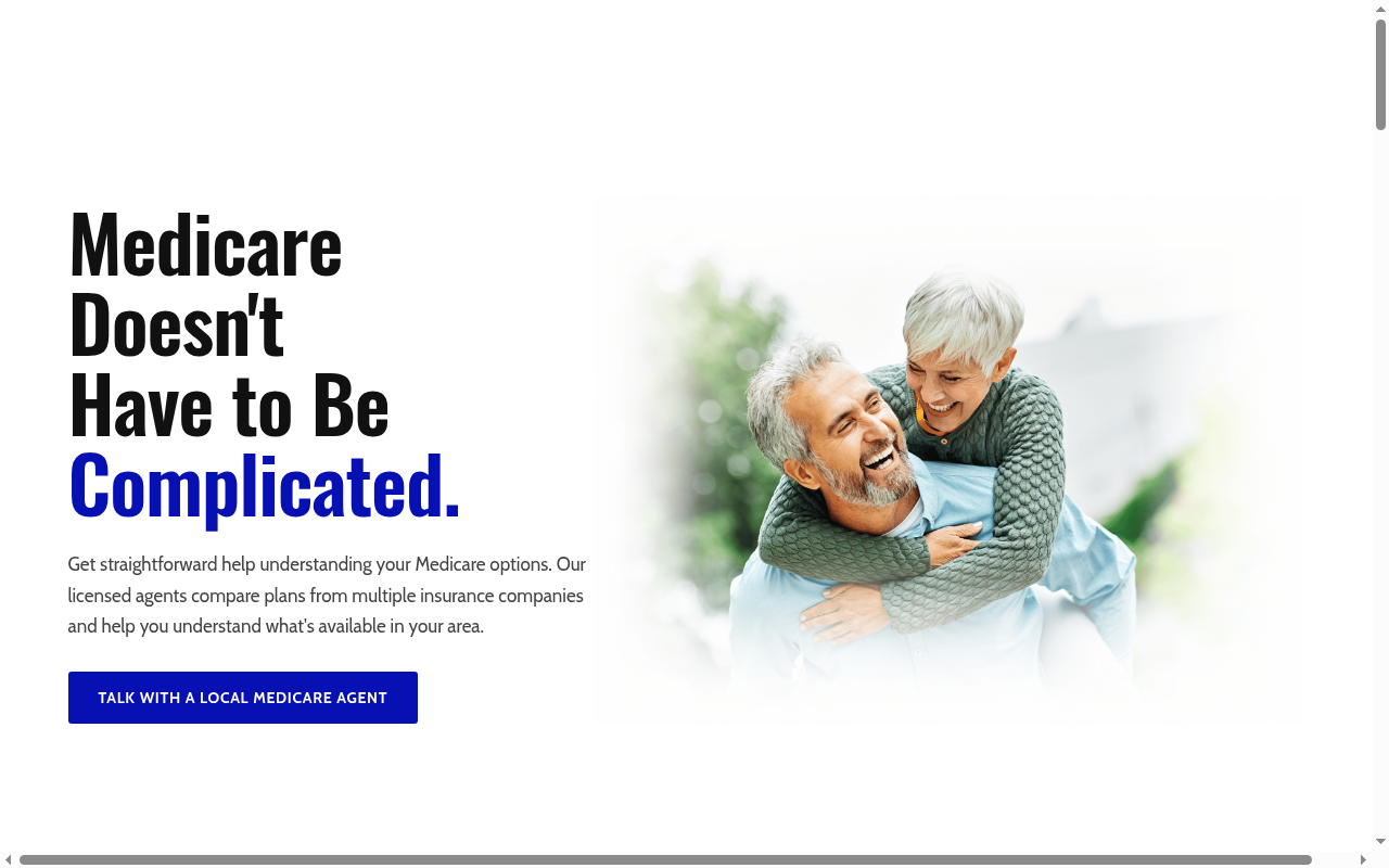 Website preview for Vista Insurance Partners