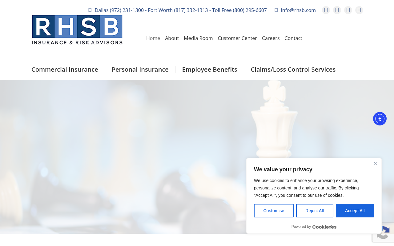 Website preview for RHSB